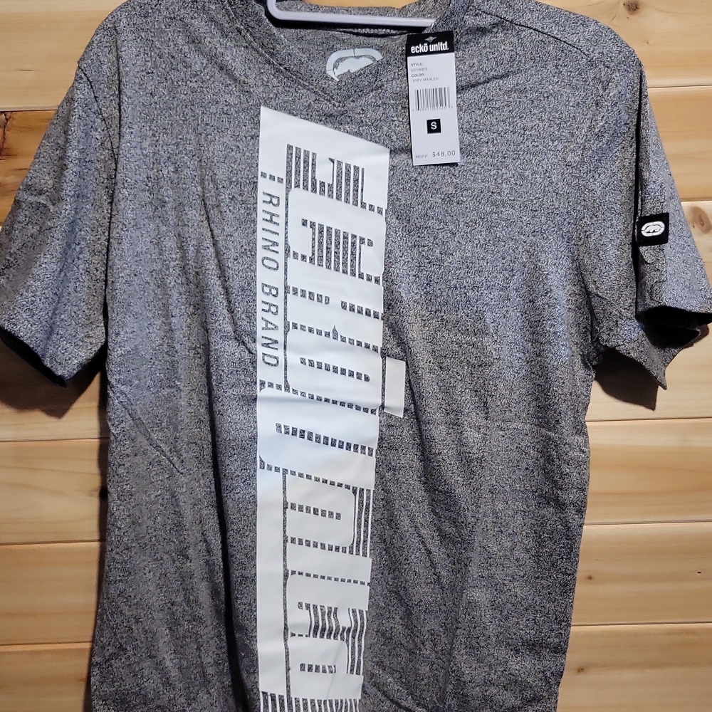 Echo Gray Graphic Tee